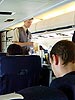 Another Juice, sir? Business class service