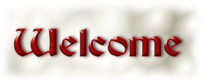 Welcome Banner
