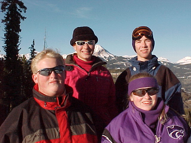 skiing