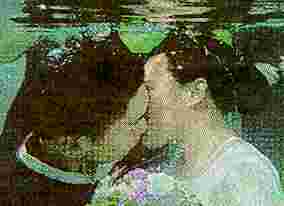The happy couple
