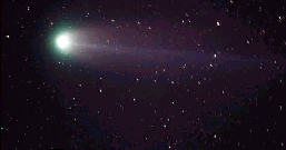 Comet Hyakutake reached the closest point to earth on March 25, 1996, the comet was bright enough to be seen with the naked eye.
