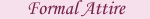 Recommended Resources for Formal Attire