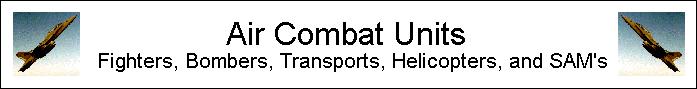 Click here to see all the different air force units you can build