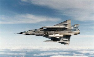 A Brazilian Mirage III/NG fighter
