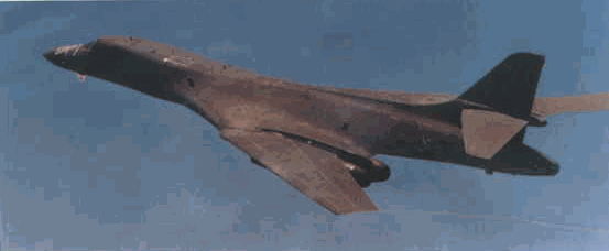An American B-1B Lancer Heavy Bomber