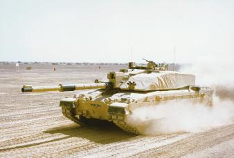 A British Centurion 2 Main Battle Tank