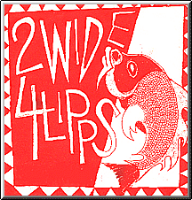 CD cover, updated version of 4 THIN INCHES vinyl, drawing by Don Brown