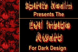 Evil Inside Award