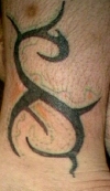 did it myself- lower right ankle
