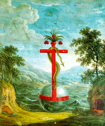 Serpent on Cross.