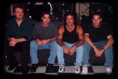 Spoiled Jonny (L-R): Gary, Mike, Jonny, David