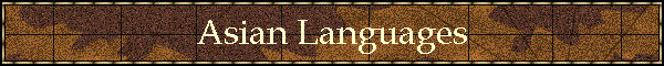 Asian Languages