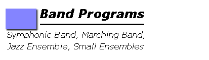 Band Programs