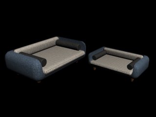 Couch and loveseat