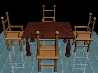 Kitchen table and chairs