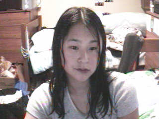 my hair now. after it hailed.