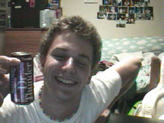 jon sportin' a dr. thunder. yeeh