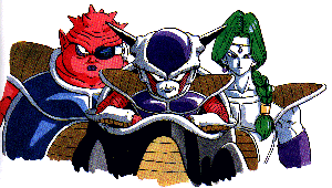 Freeza with Dodorian and Zarbon