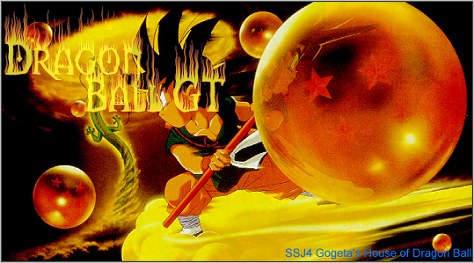 Dragon Ball GT--sorry for the ugly letters...they don't seem to stand out from the picture's BG that much.