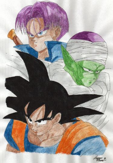 psst! Piccolo! You're looking the wrong way!