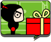 x'mas, Pucca Poped Up From A Gift