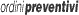 ordini preventivi