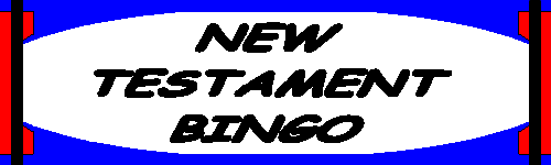 New Testament Bingo Banner