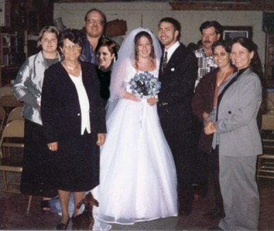 Joshua and Christy's Wedding - our family