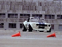 CP Mustang ripping up pavement