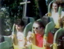 Me and my friend Dave Fiel on Great America's Vortex