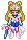Princess Sailormoon holding her sword