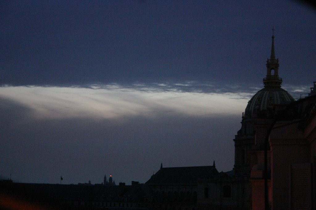 Sunrise over Paris