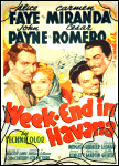 Week-end In Havana - Alice Faye, John Payne, Carmen Miranda, & Cesar Romero