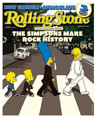 The Simpson on Abbey Road