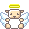 kawaii, a angel sheep!