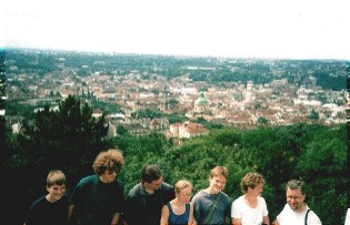 Panorama Lwowa z Kopca Unii Lubelskiej - lipiec 2000
