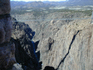 The Royal Gorge and the bridge that spans it.