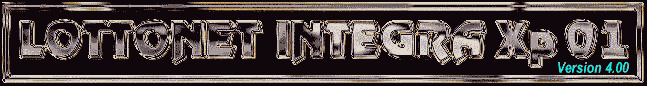 Lottonet Integra Xp-01, the best and fastest lottery management program