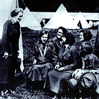 Juliet Gordon Low & her Girl Scouts