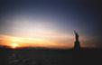 Coucher de soleil sur la libert�