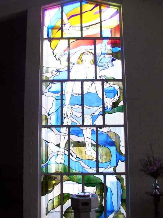 Baptistry window