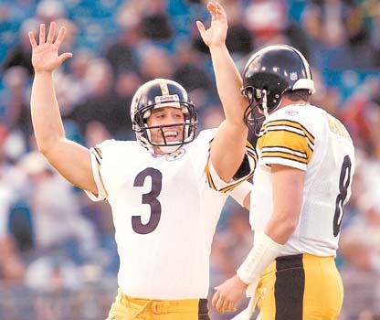 Jeff Reed and Tommy Maddox
