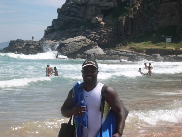 John Relaxing in Rio
