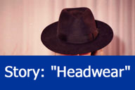  Man and woman point again courage to the hat - by Gerhard-Stefan Neumann ...