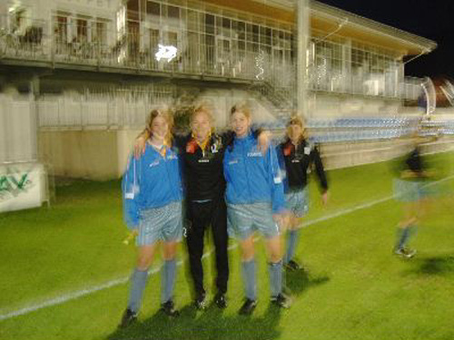 Laura, Gitti und Steffi