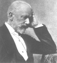 P. I. Tschaikowsky (altes Photo)