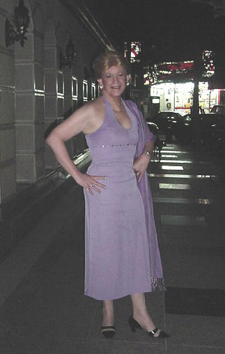 In Front of the Club
