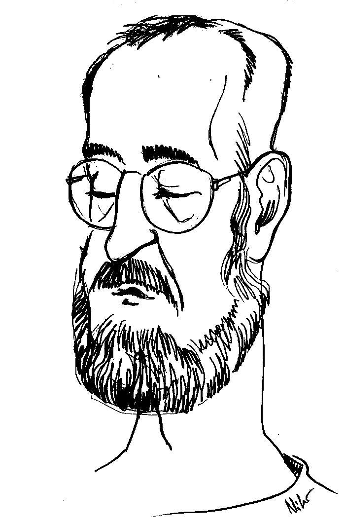 Sten, karikatyr av Niko Volosjin 2000