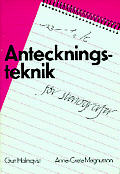 Anteckningsteknik fr stenografer
