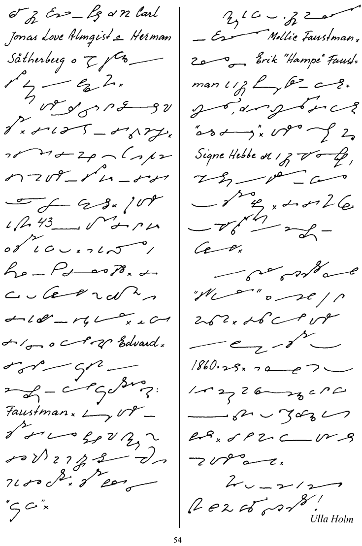 Stenografen 4/2000: En yrkeskvinna på 1840-talet